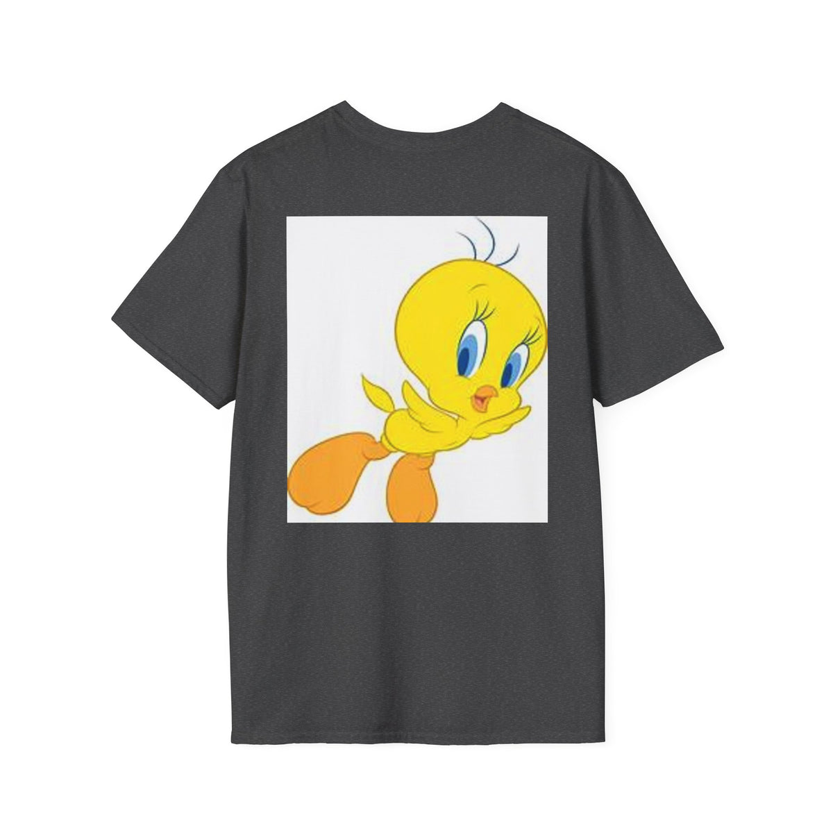 Cartoon Yellow Bird T-Shirt — Cute Tweety Graphic Tee