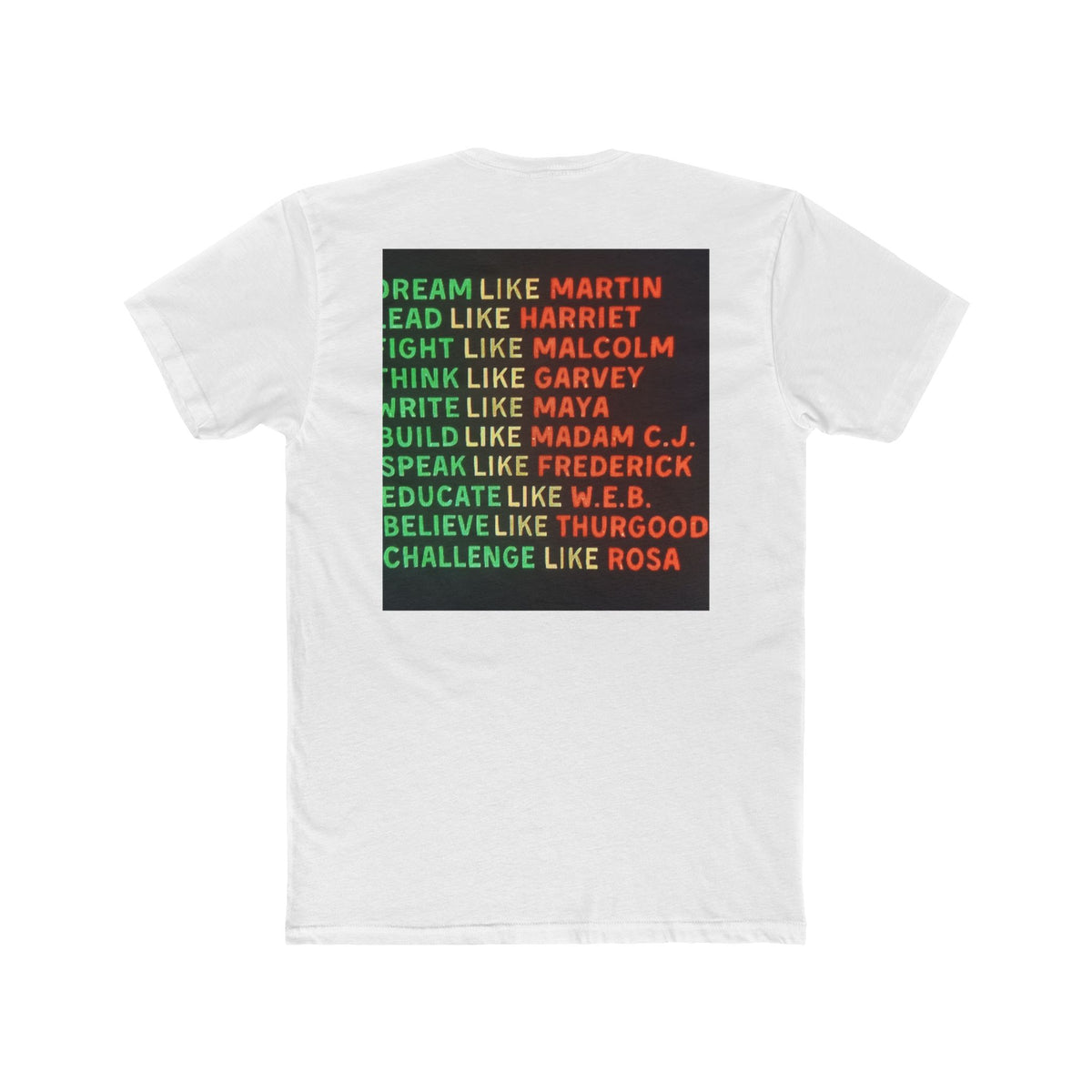 Inspirational Black History Tee — "Dream Like Martin" Graphic Shirt