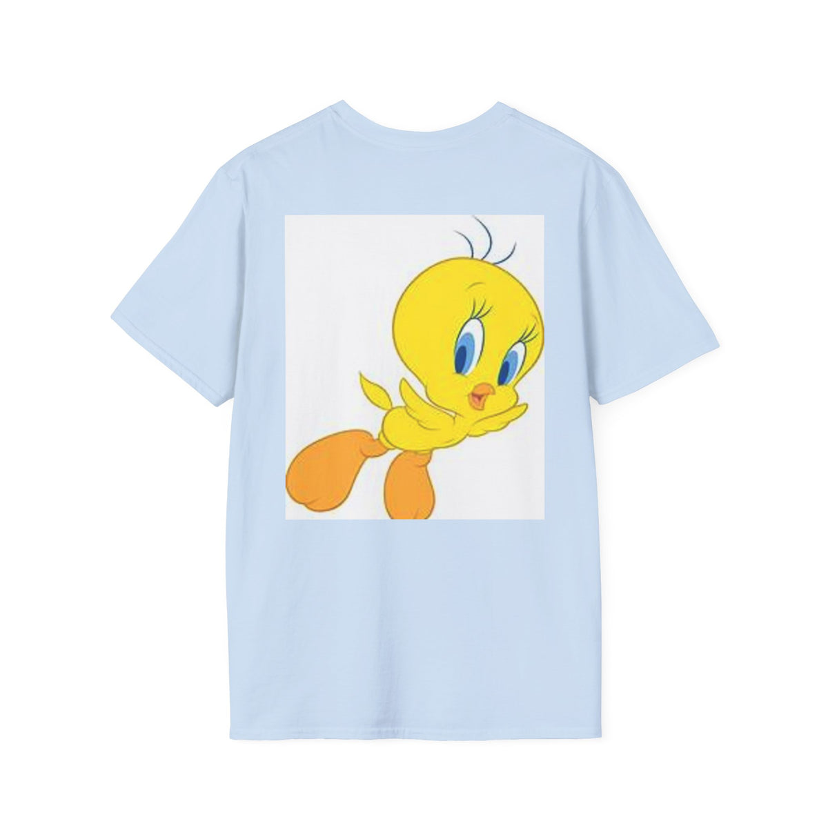 Cartoon Yellow Bird T-Shirt — Cute Tweety Graphic Tee