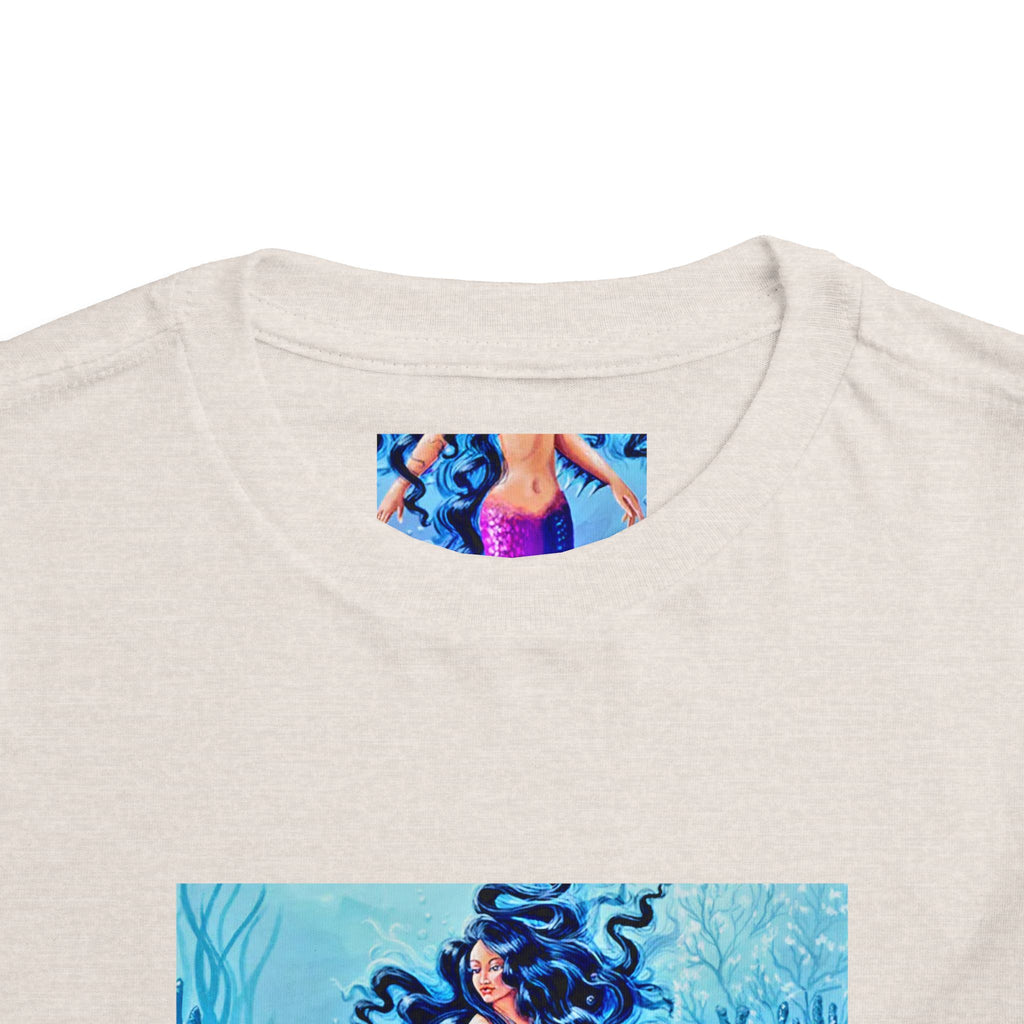 Mermaid Toddler Tee — Colorful Underwater Ocean Playtop