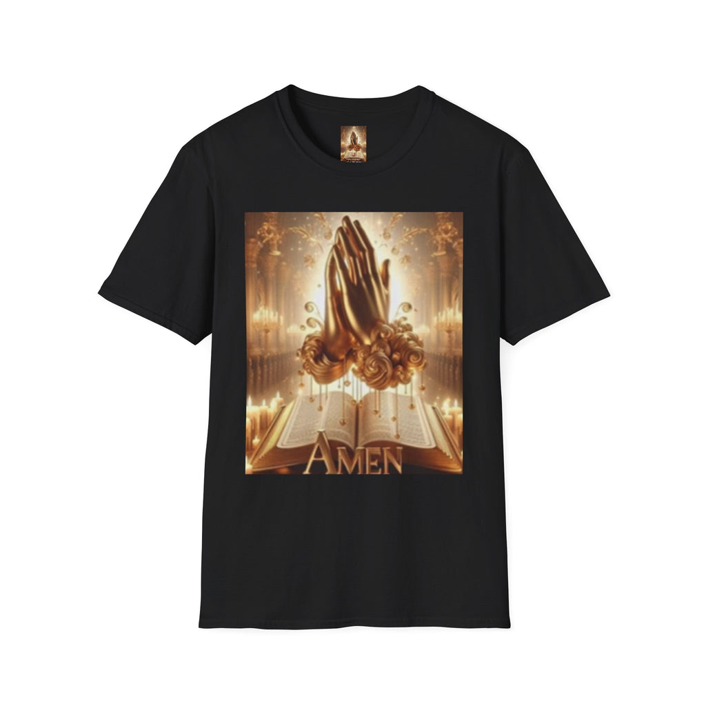 Prayer Hands T‑Shirt – "Amen" Spiritual Faith Tee