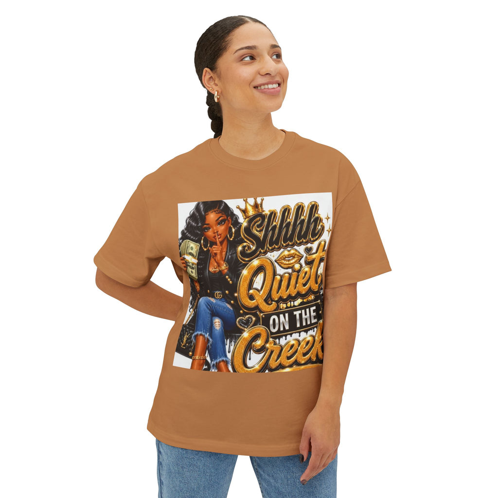 Graphic Tee — “Shhh… Quiet on the Creek” Urban Girl Design