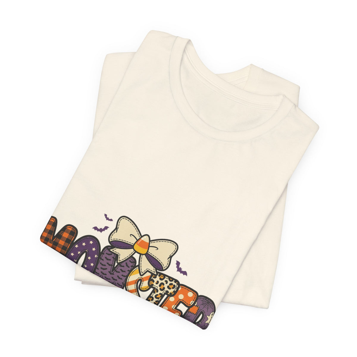 Momster Halloween Tee | Momster Graphic Shirt, Purple Orange Spooky Lettering