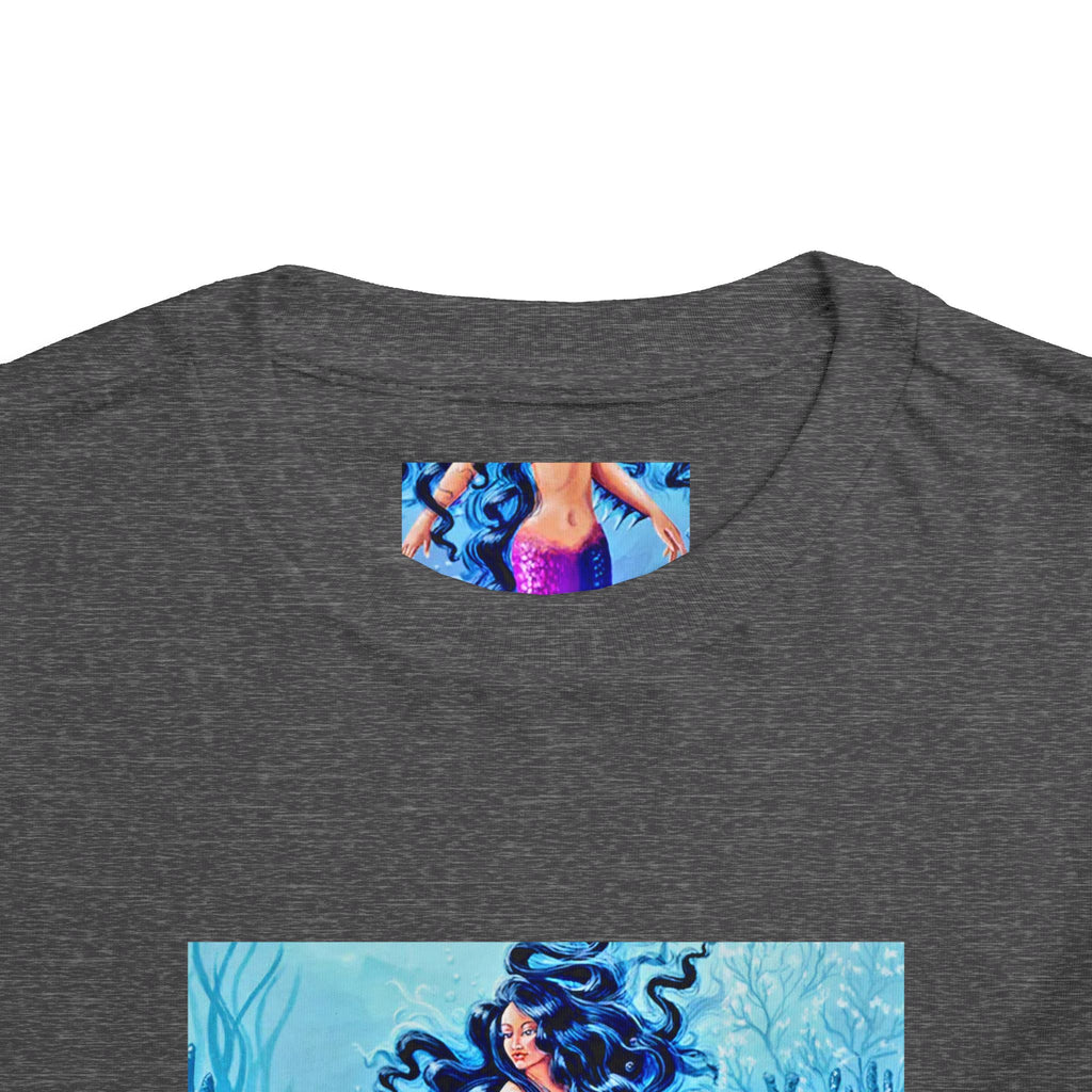 Mermaid Toddler Tee — Colorful Underwater Ocean Playtop