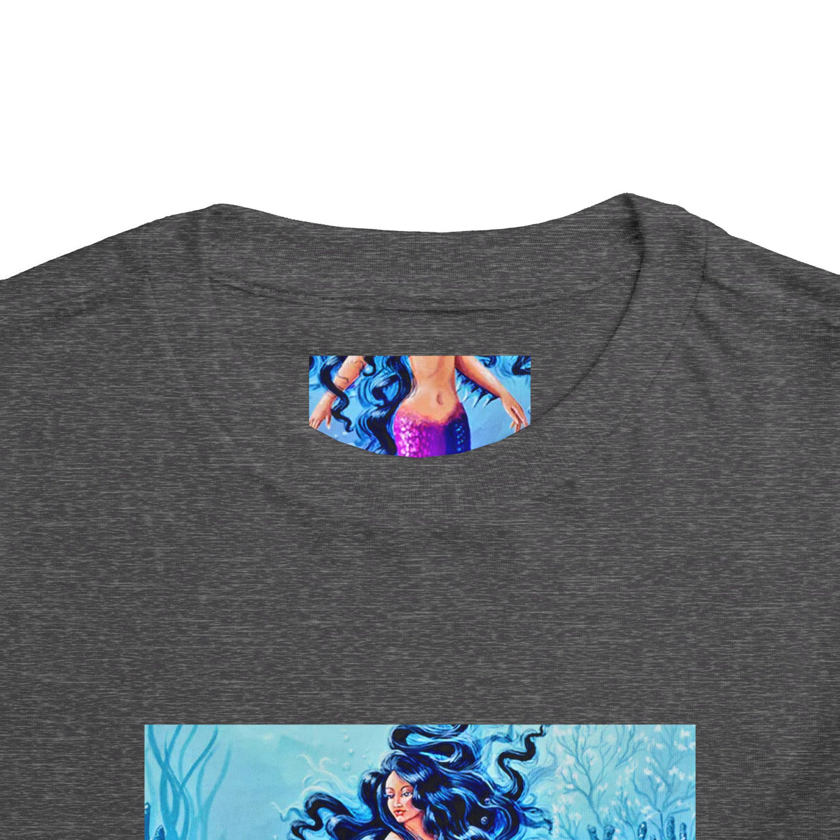Mermaid Toddler Tee — Colorful Underwater Ocean Playtop