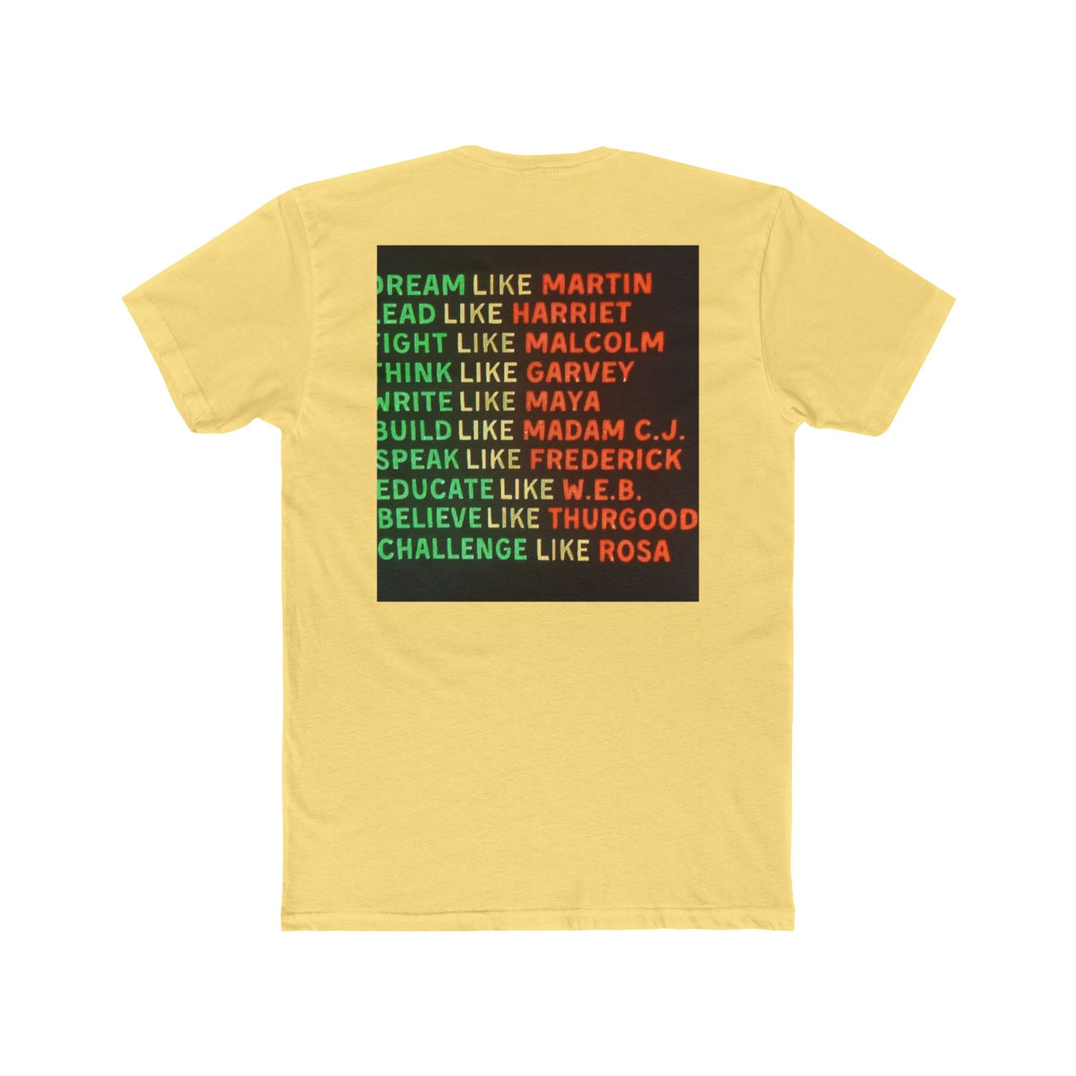 Inspirational Black History Tee — "Dream Like Martin" Graphic Shirt