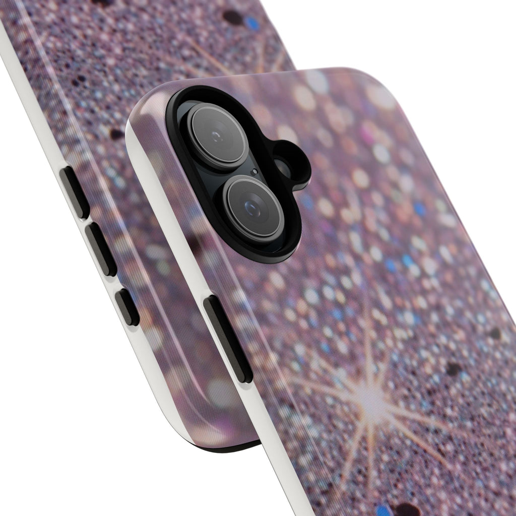 Sparkling Pink Glitter Tough Phone Case