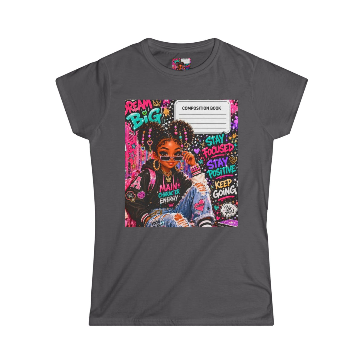 Women's Tee - Blank White Softstyle T‑Shirt (Everyday Casual Staple)