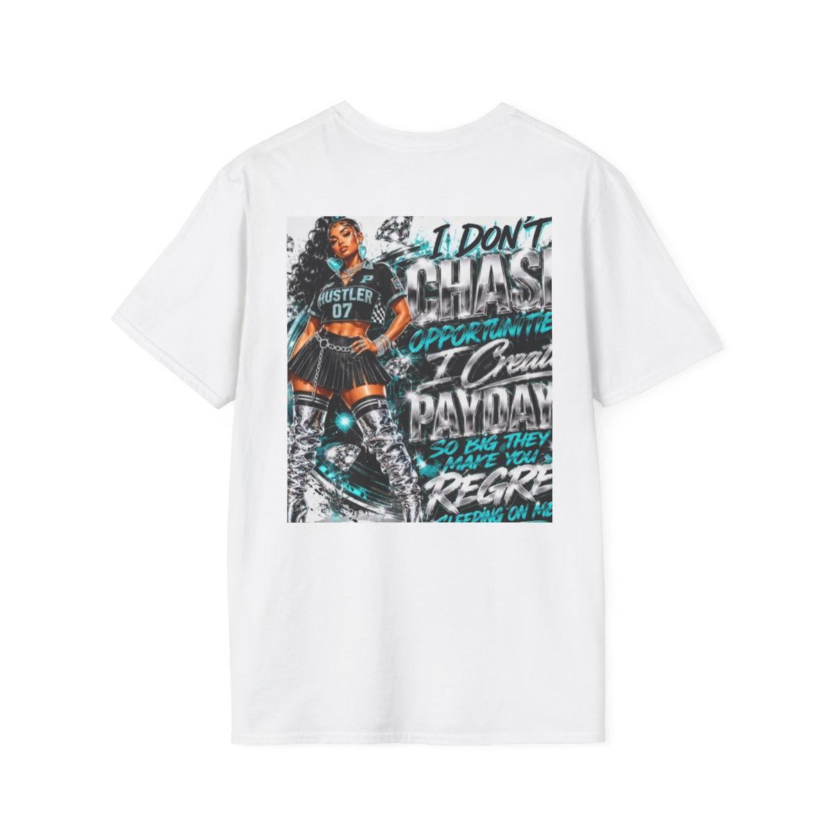 Hustler 'I Don't Chase Opportunities' Graphic T-Shirt
