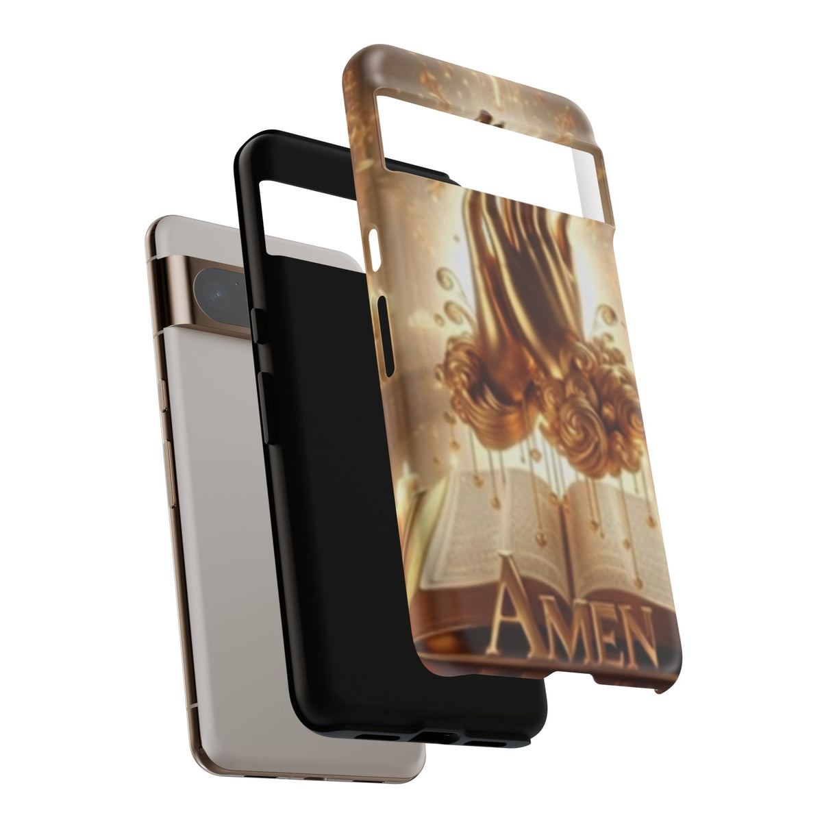 Prayer Hands 'Amen' Phone Case - Religious Christian iPhone Case