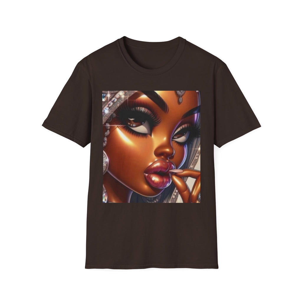 Afro Glam Portrait T-Shirt