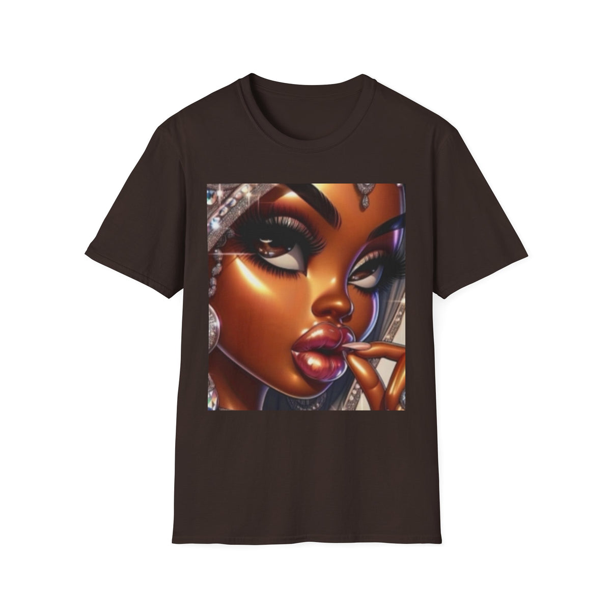 Afro Glam Portrait T-Shirt