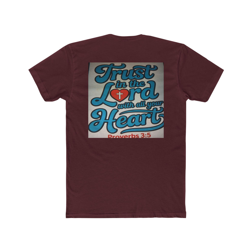 Faith Tee — "Trust in the Lord with all your Heart" Proverbs 3:5
