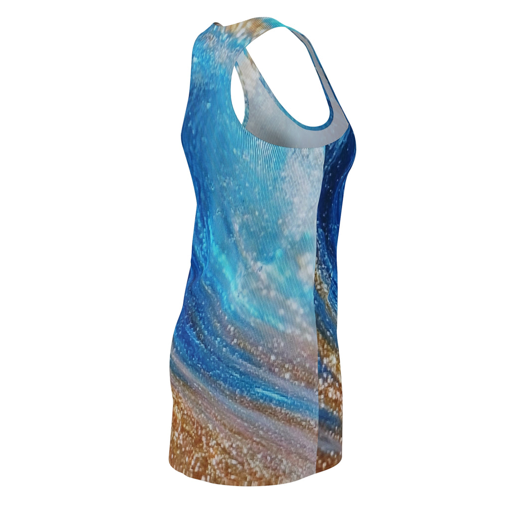 Women's Cut & Sew Racerback Dress (AOP)