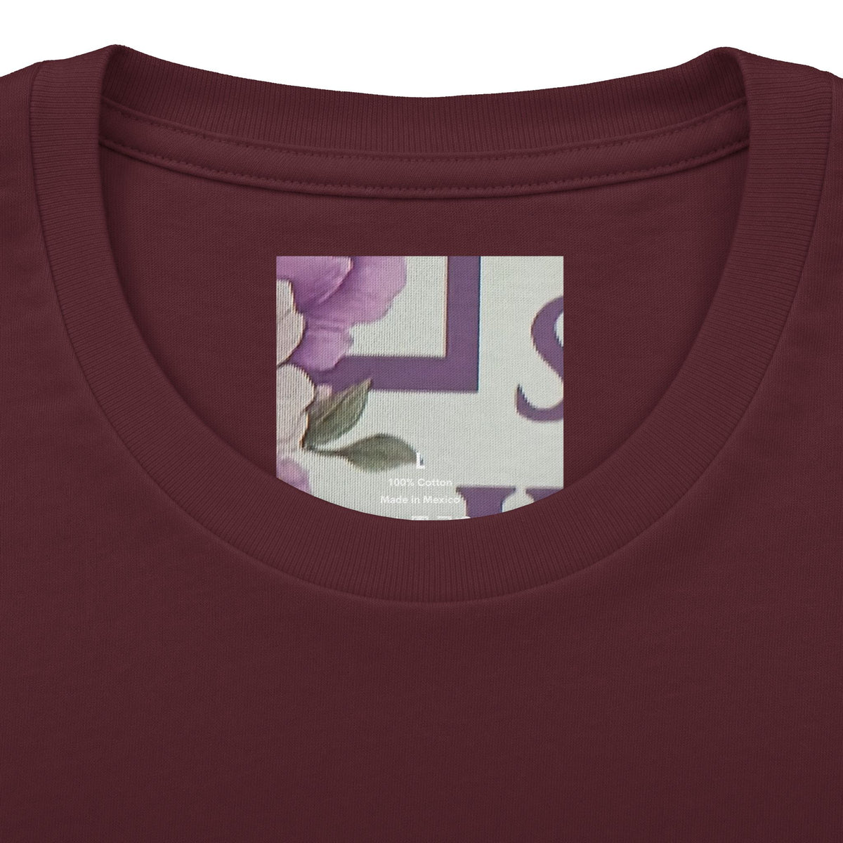 Christian Tee — "Blessed by God, Saved by Jesus, Filled by the Spirit" Floral Cross