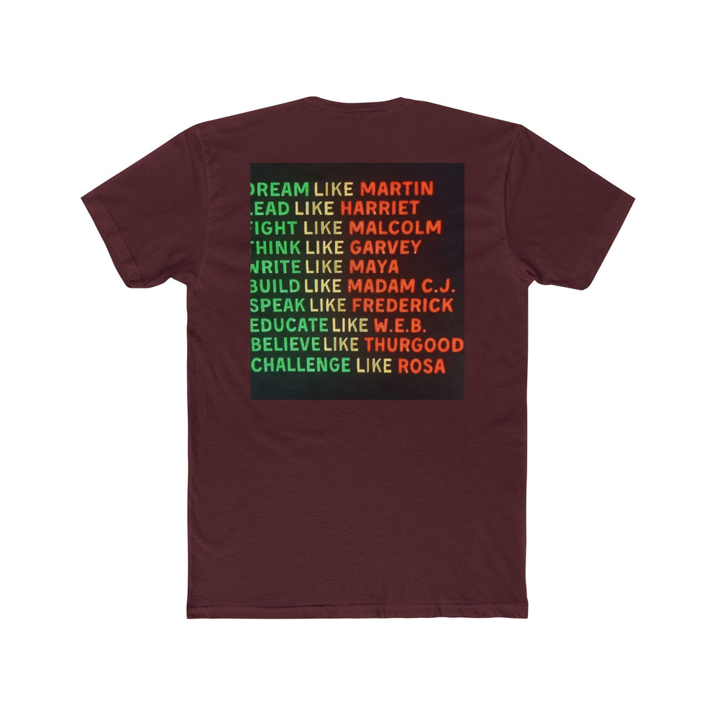 Inspirational Black History Tee — "Dream Like Martin" Graphic Shirt
