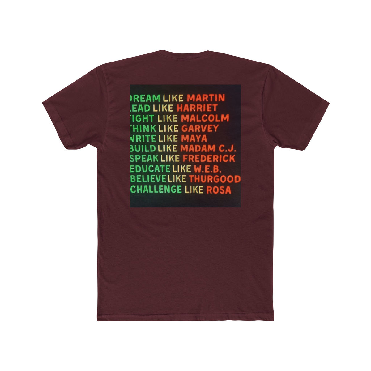 Inspirational Black History Tee — "Dream Like Martin" Graphic Shirt