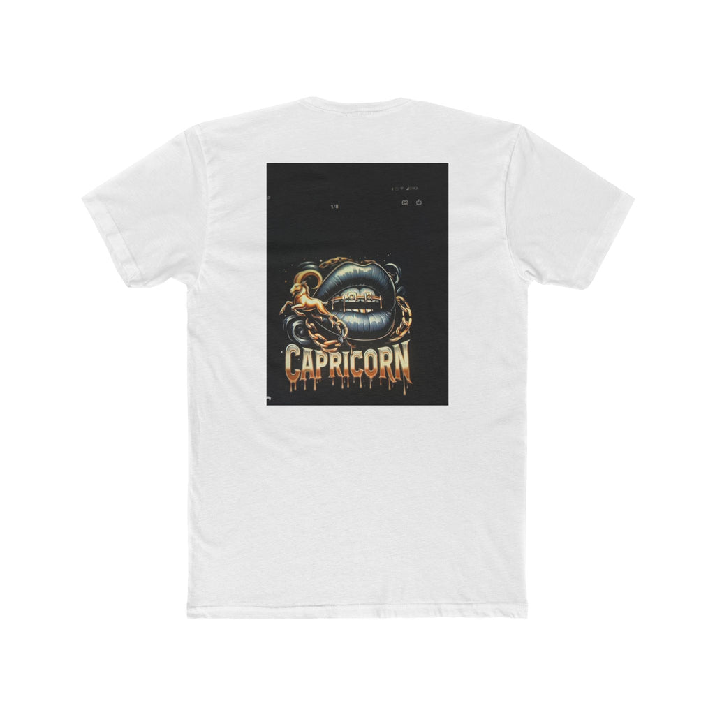 Capricorn Graphic Tee — Retro Zodiac Goat Design