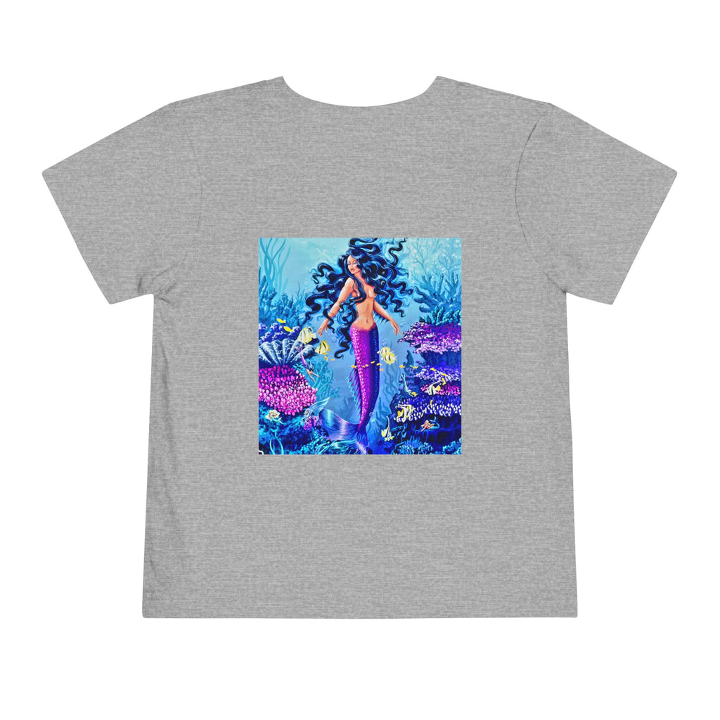 Mermaid Toddler Tee — Colorful Underwater Ocean Playtop