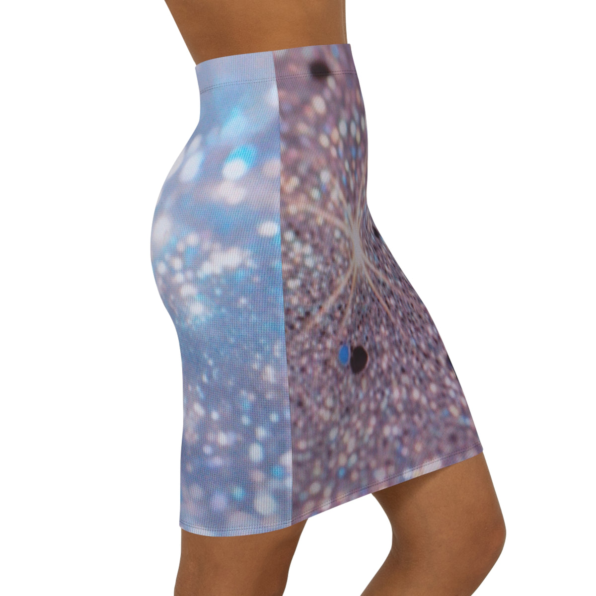 Women's Mid-Waist Pencil Skirt (AOP)