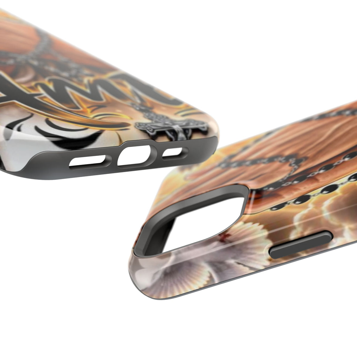Praying Hands Rosary Magnetic Impact Phone Case