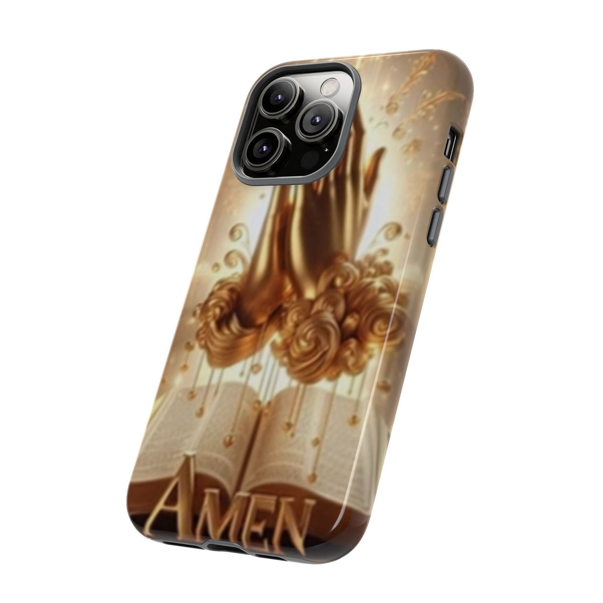 Prayer Hands 'Amen' Phone Case - Religious Christian iPhone Case
