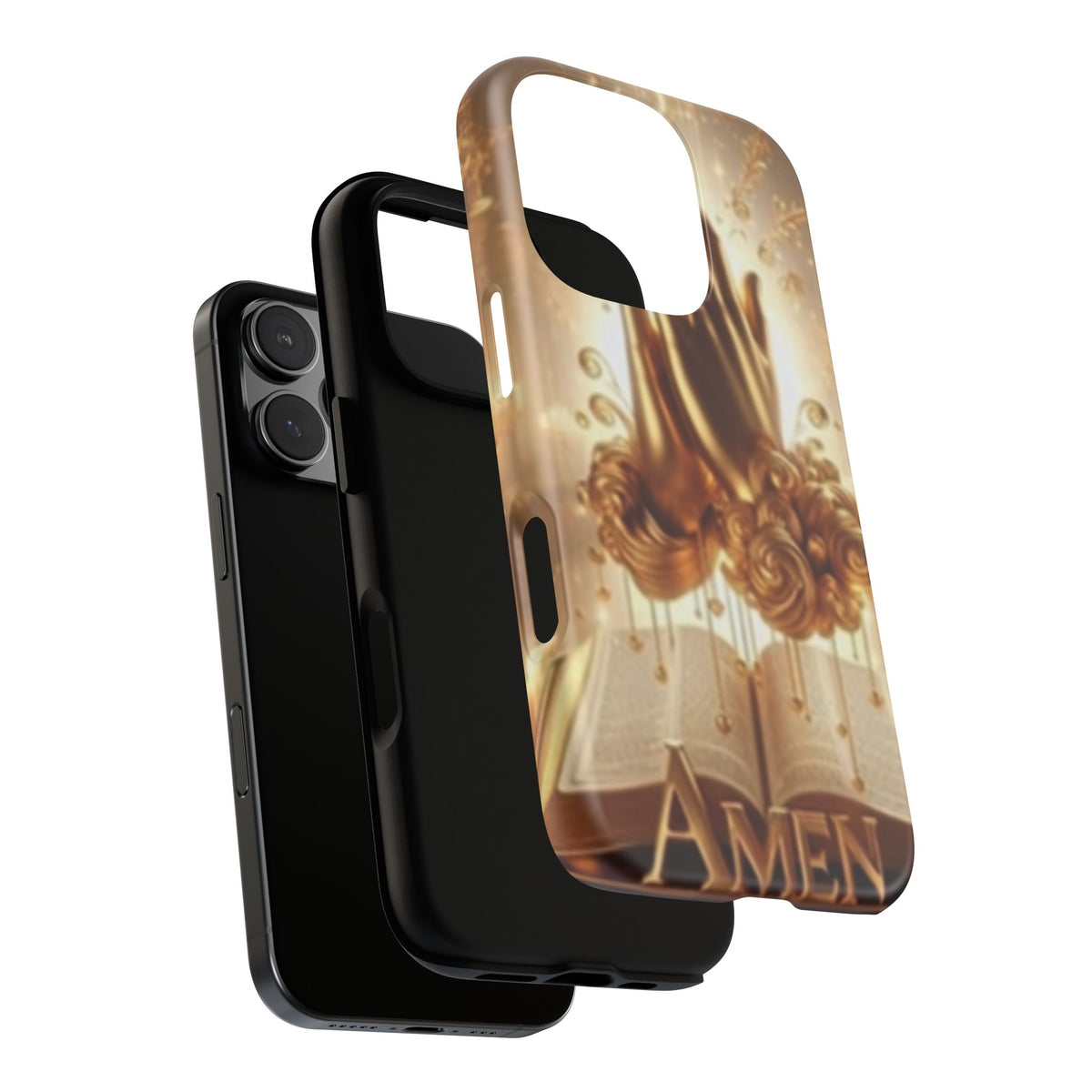 Prayer Hands 'Amen' Phone Case - Religious Christian iPhone Case