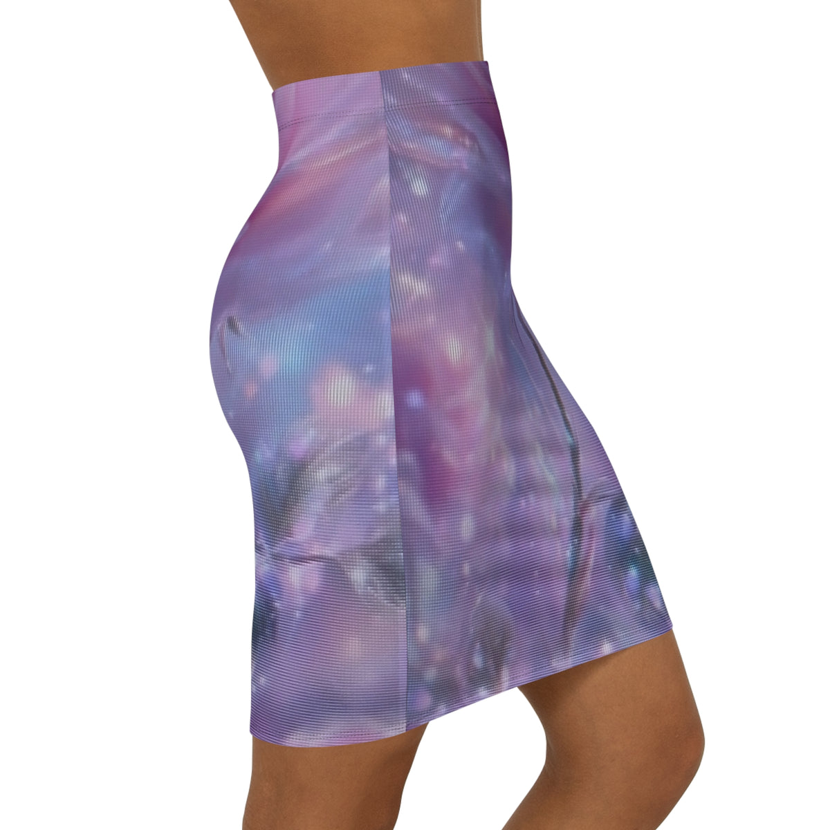 Women's Mid-Waist Pencil Skirt (AOP)