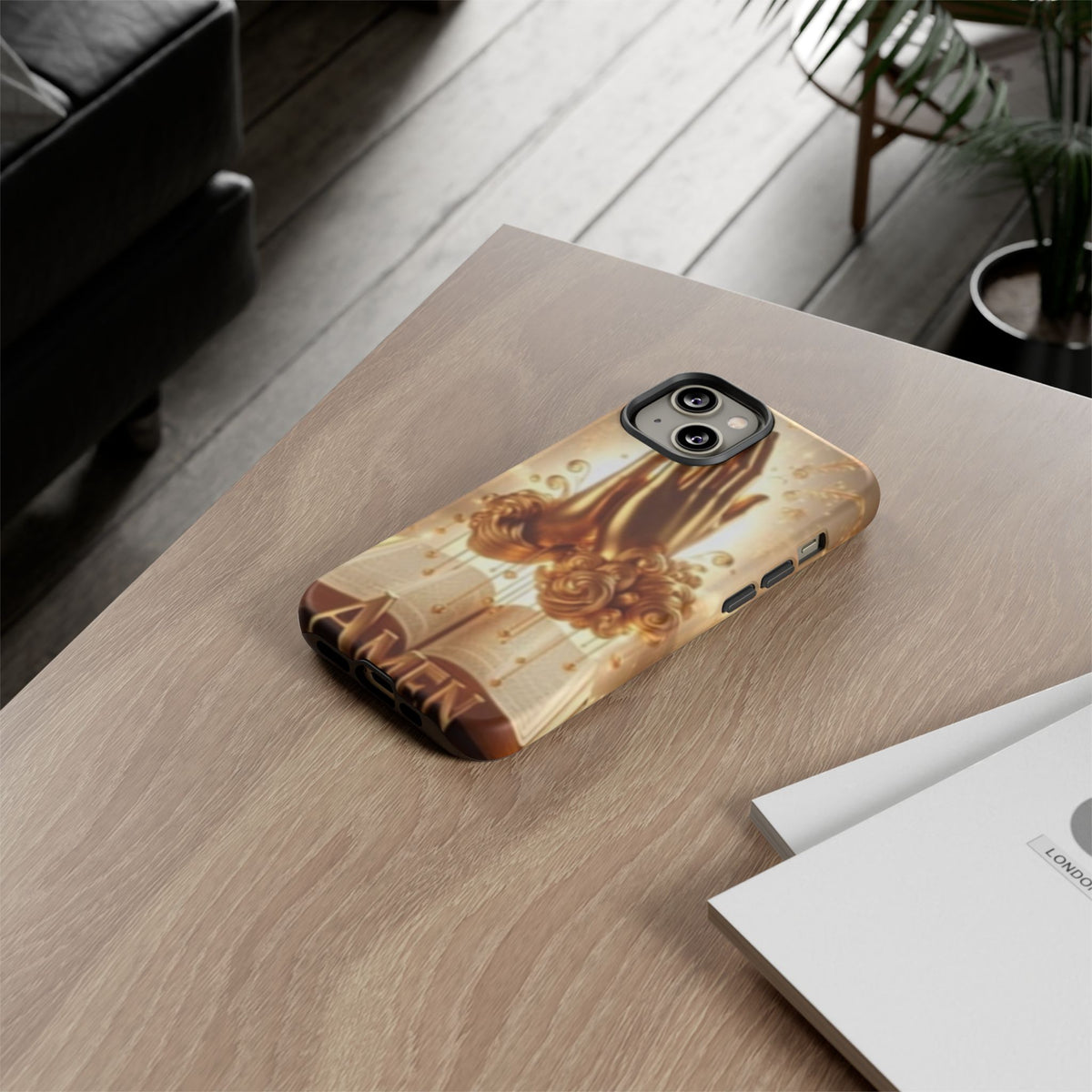 Prayer Hands 'Amen' Phone Case - Religious Christian iPhone Case