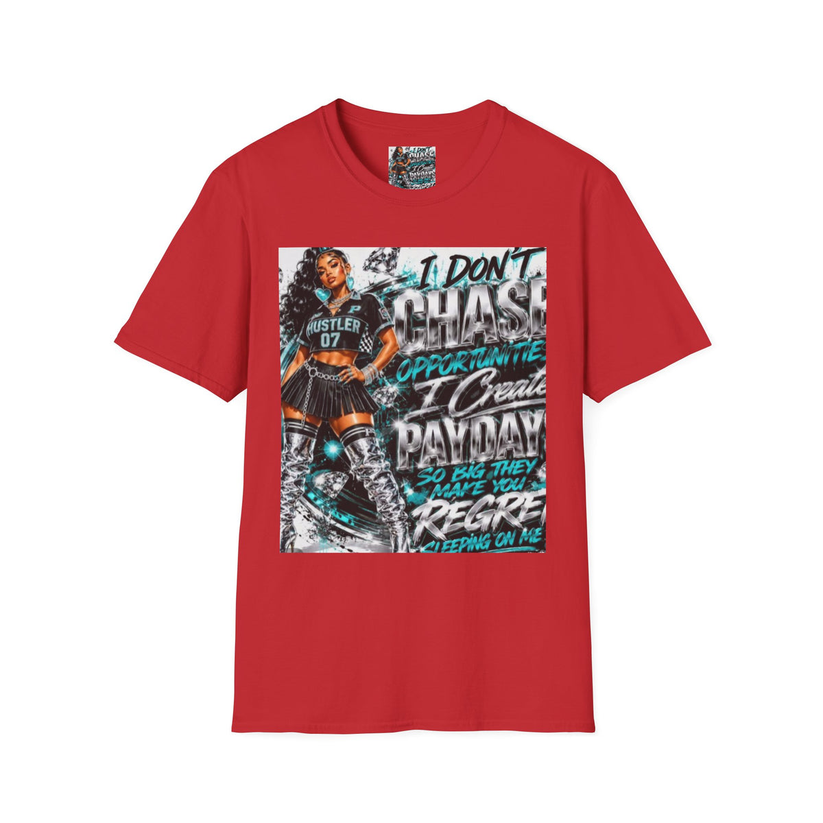Hustler 'I Don't Chase Opportunities' Graphic T-Shirt