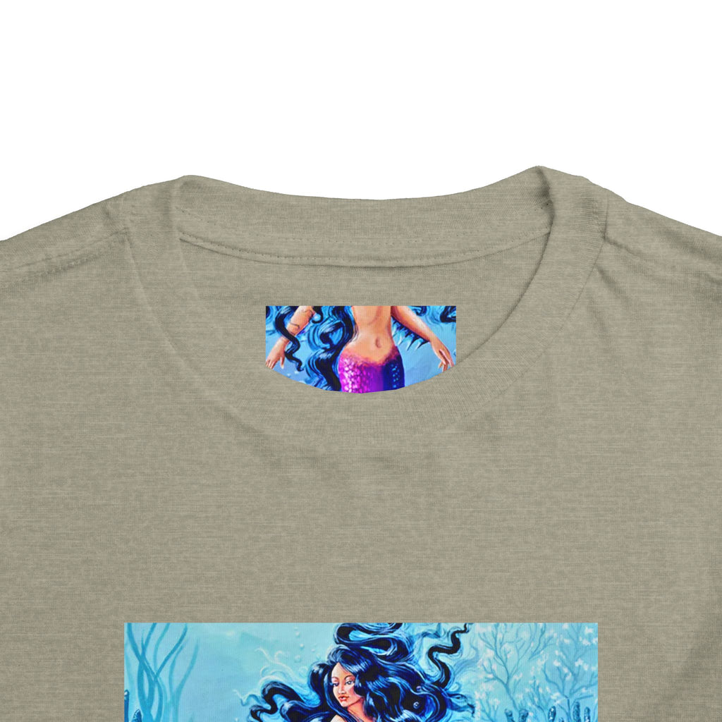Mermaid Toddler Tee — Colorful Underwater Ocean Playtop