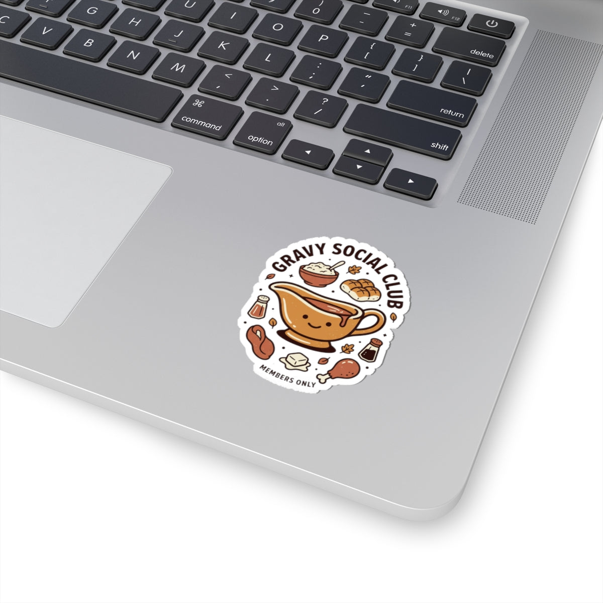 Gravy Social Club Sticker, Thanksgiving, Harvest Turkey Pie Autumn
