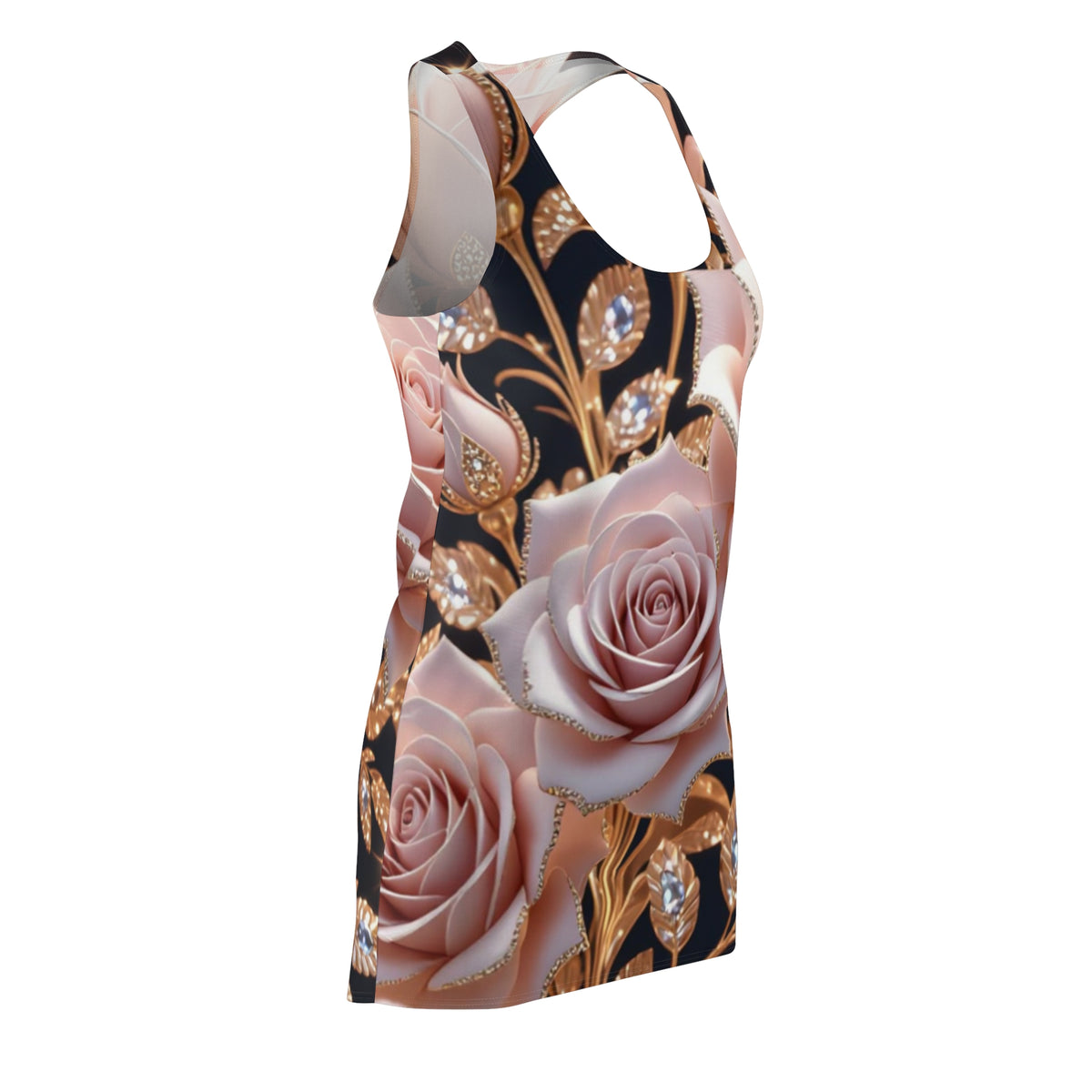 Women's Cut & Sew Racerback Dress (AOP)