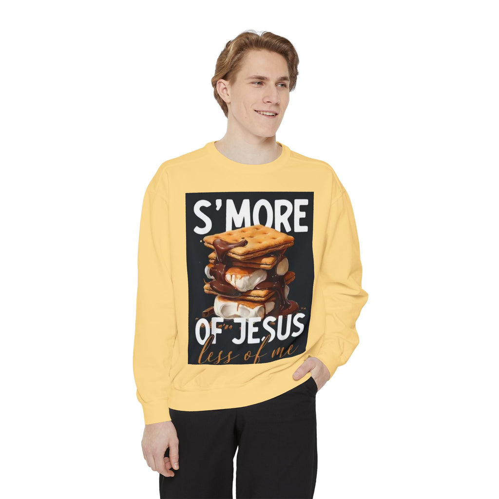 S'more of Jesus Sweatshirt - Christian Camping Graphic Crewneck