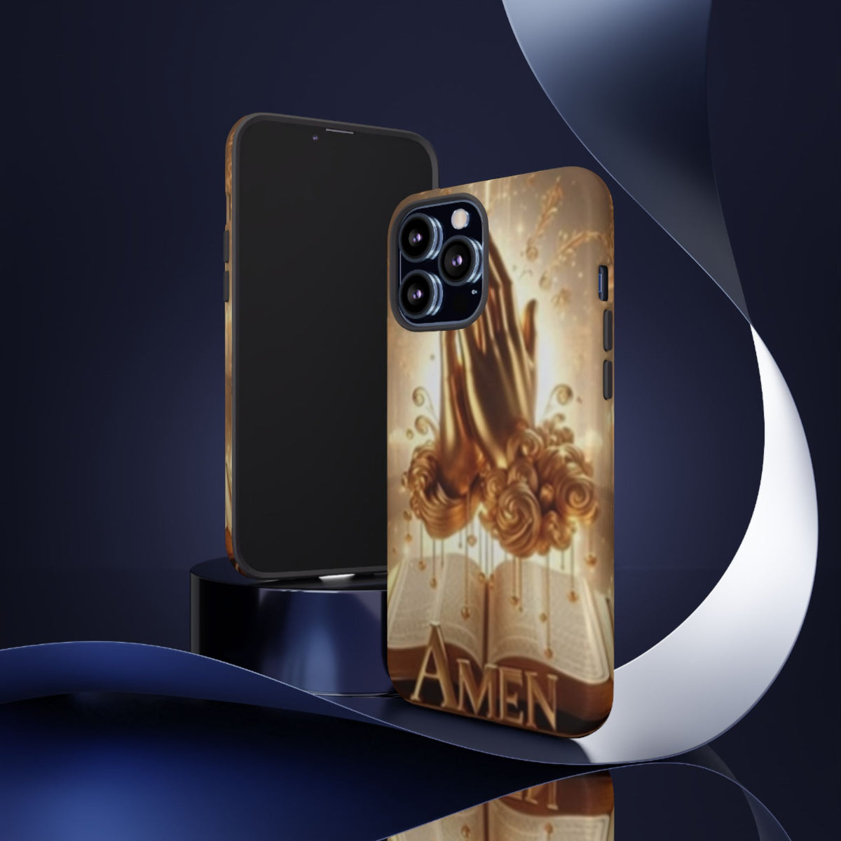 Prayer Hands 'Amen' Phone Case - Religious Christian iPhone Case