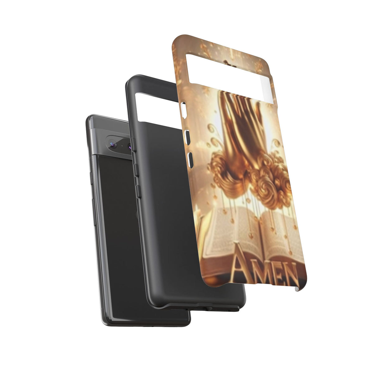 Prayer Hands 'Amen' Phone Case - Religious Christian iPhone Case