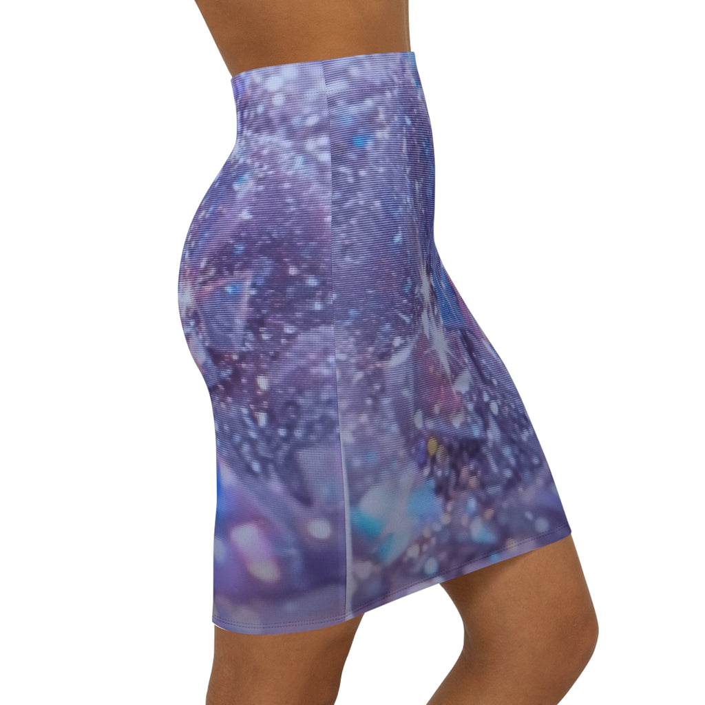 Women's Mid-Waist Pencil Skirt (AOP)