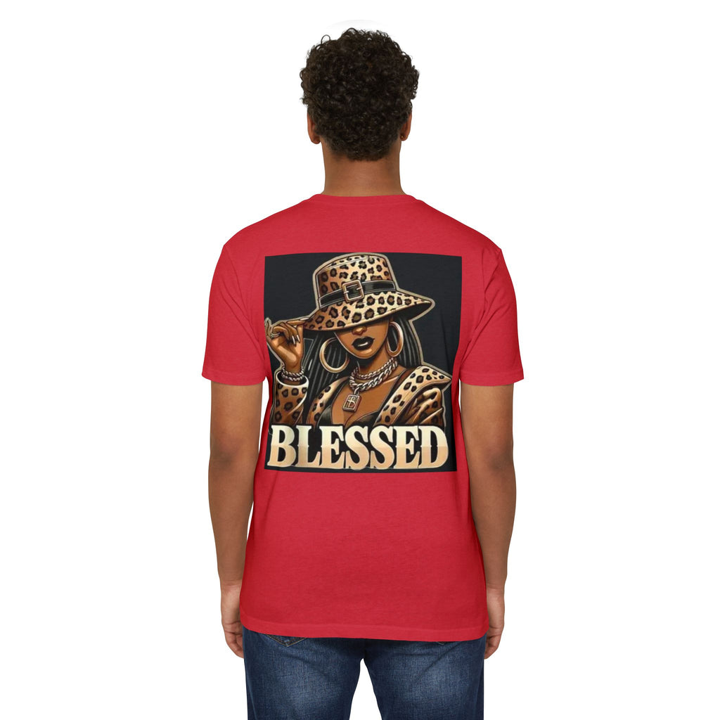Blessed Leopard Hat T-Shirt