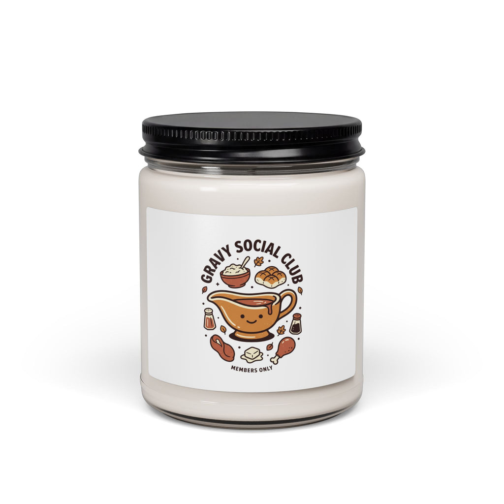 Gravy Social Club Candle | Thanksgiving Soy Candle, Pumpkin Pie & Harvest Scent