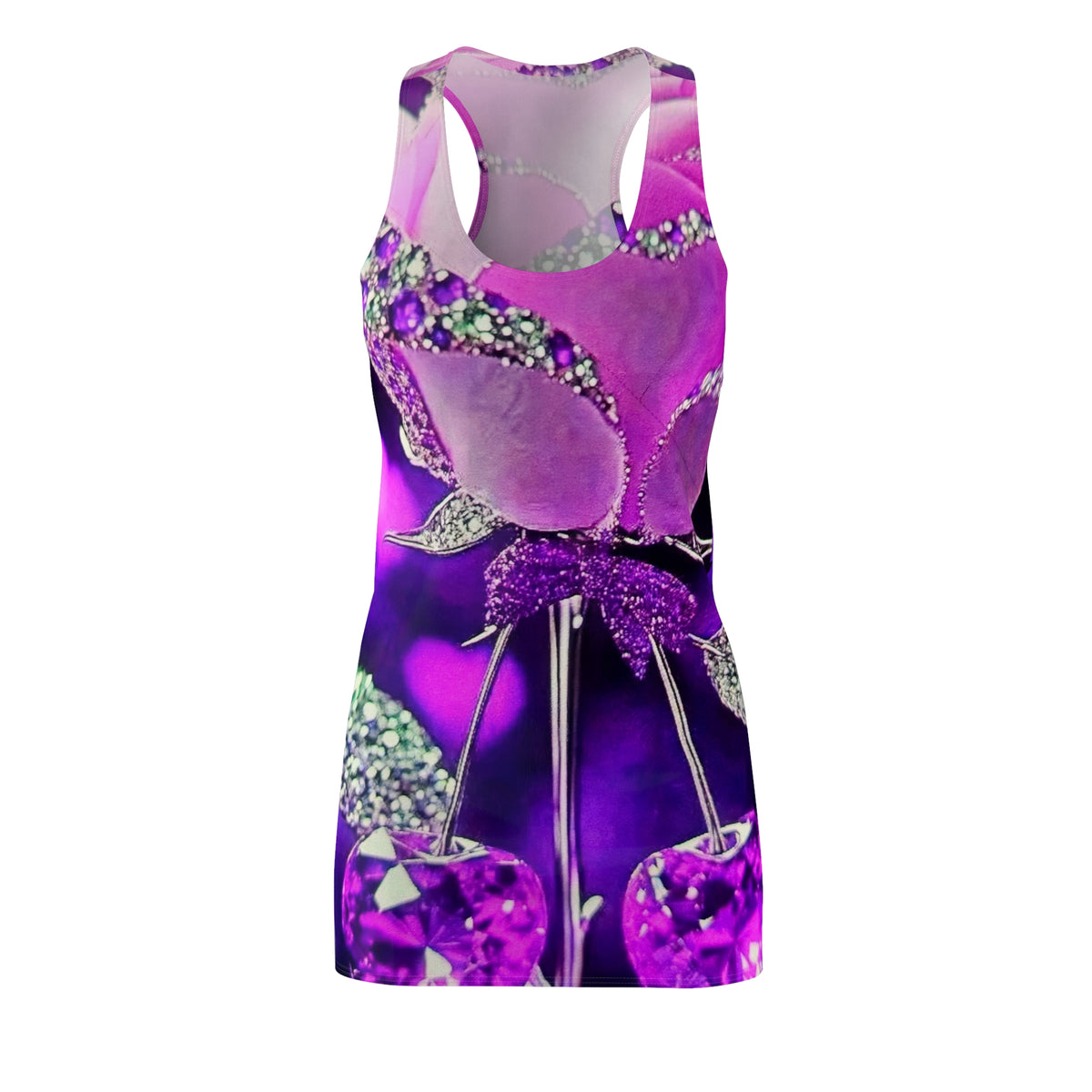 Women's Cut & Sew Racerback Dress (AOP)