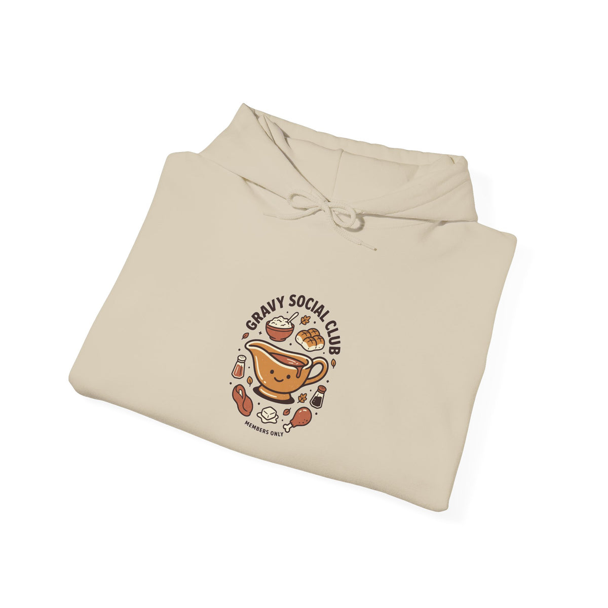 Pumpkin Latte Illustration Hoodie | Thanksgiving, Fall Harvest