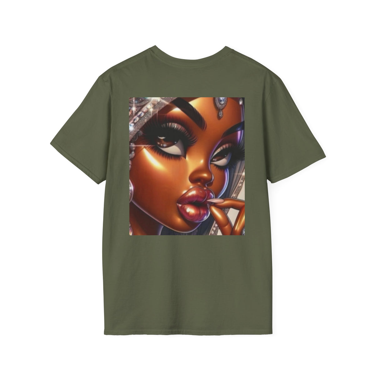 Afro Glam Portrait T-Shirt