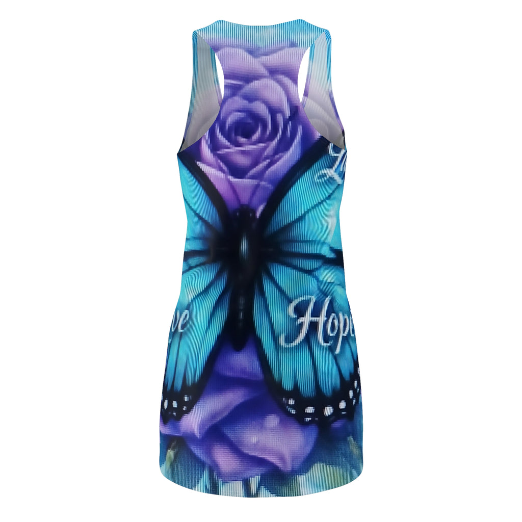 Women's Cut & Sew Racerback Dress (AOP)