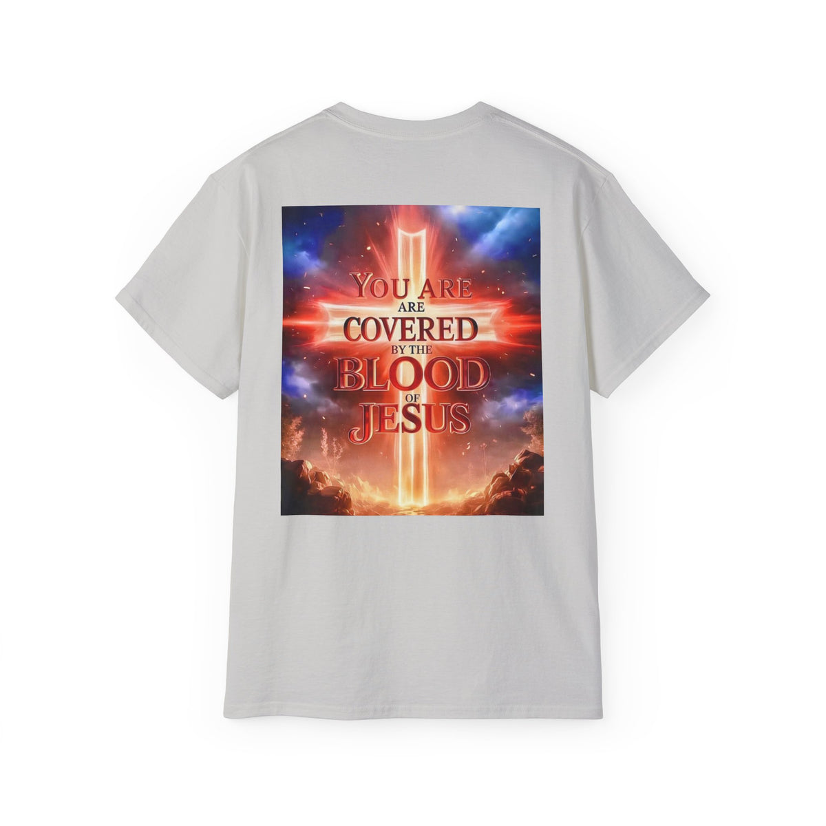 Christian T-Shirt — "You Are Covered by the Blood of Jesus" Gospel Tee
