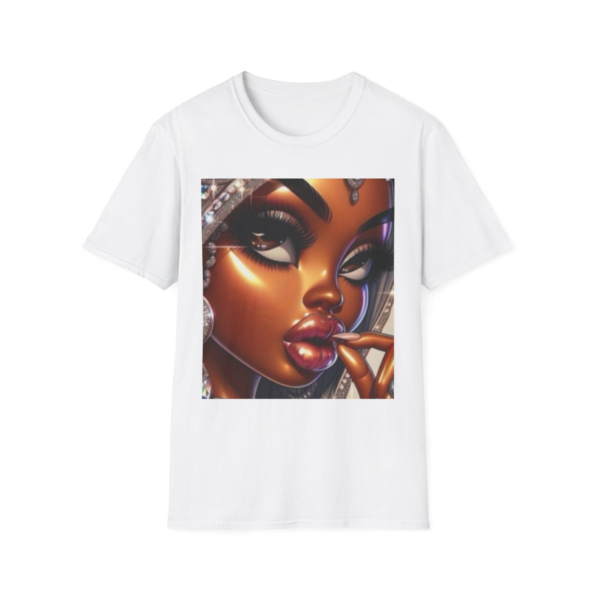 Afro Glam Portrait T-Shirt