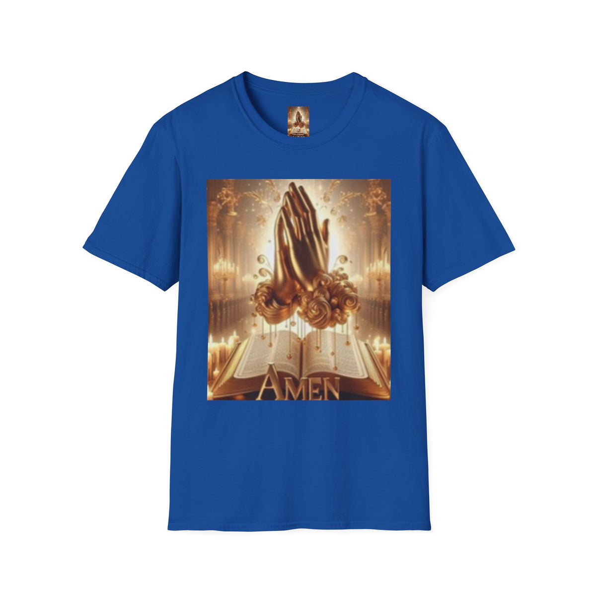 Prayer Hands T‑Shirt – "Amen" Spiritual Faith Tee