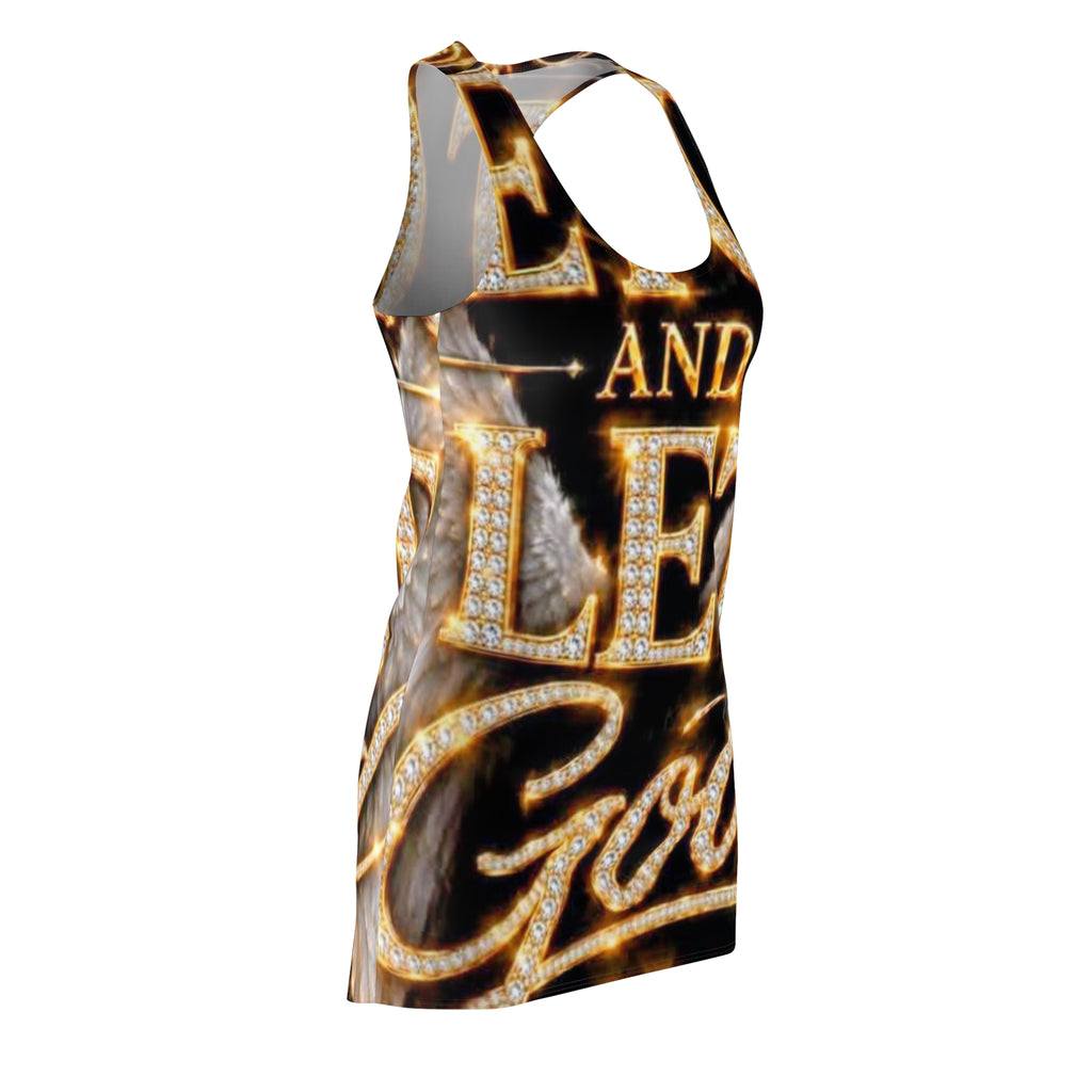 Women's Cut & Sew Racerback Dress (AOP)