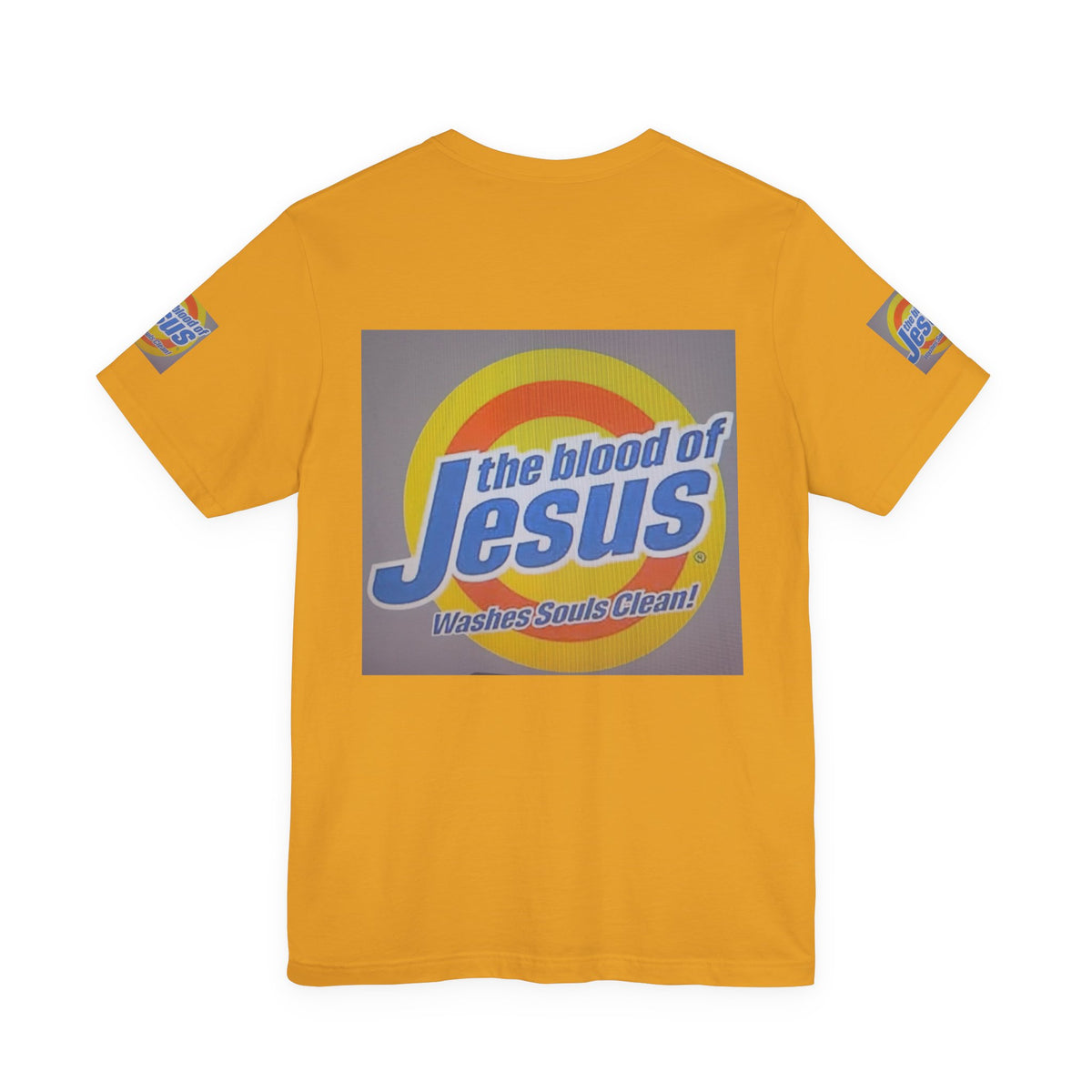 Christian T-Shirt - "The Blood of Jesus Washes Souls Clean" Graphic Tee