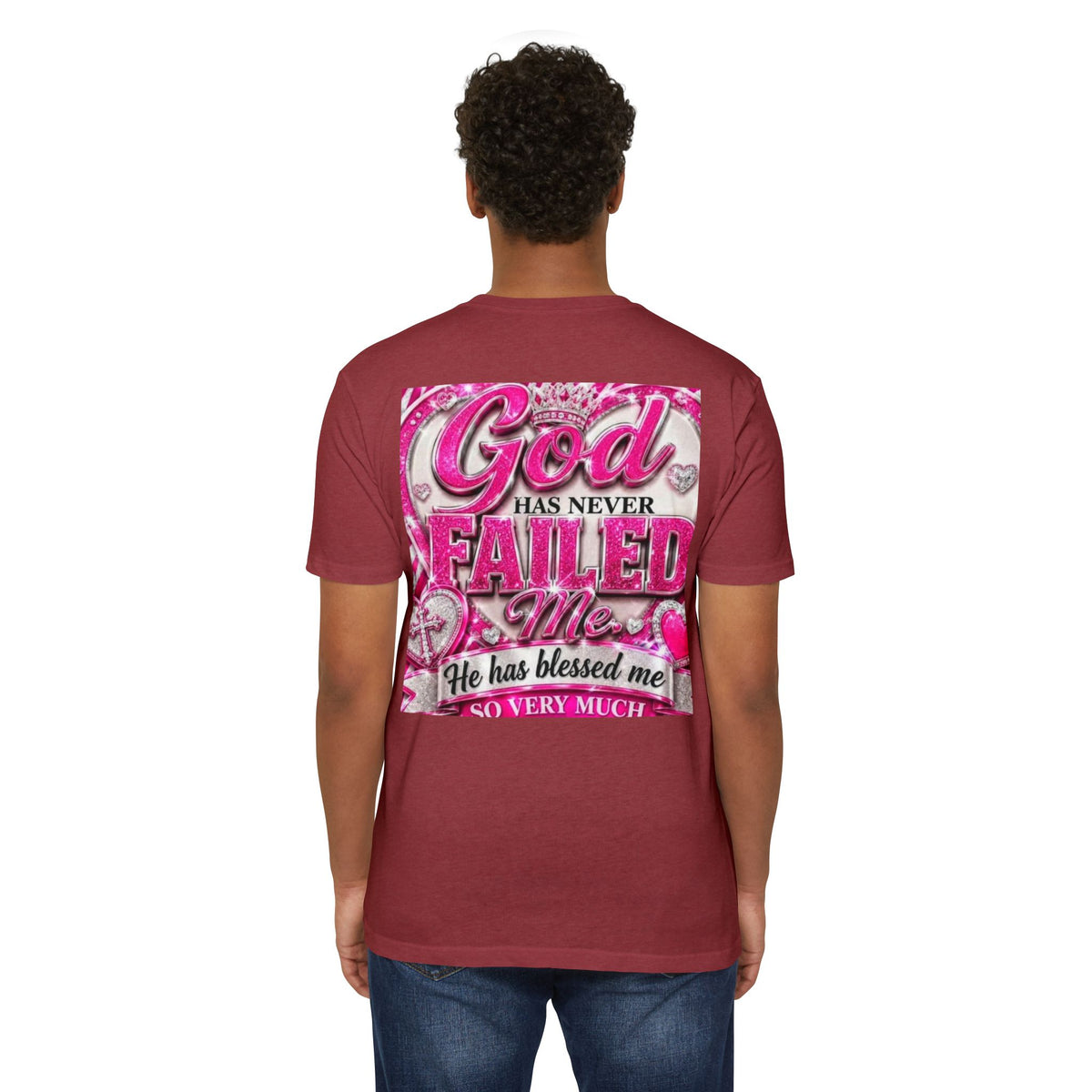 God Has Never Failed Me T-Shirt — Inspirational Christian Faith Tee
