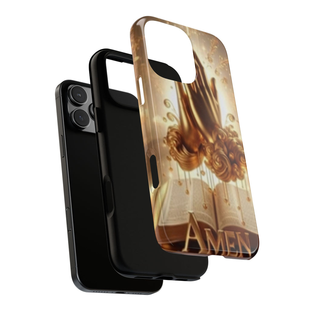 Prayer Hands 'Amen' Phone Case - Religious Christian iPhone Case